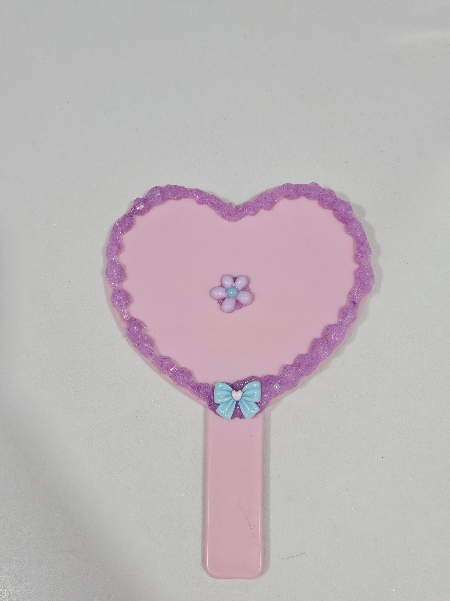 Purple Flower Mirror
