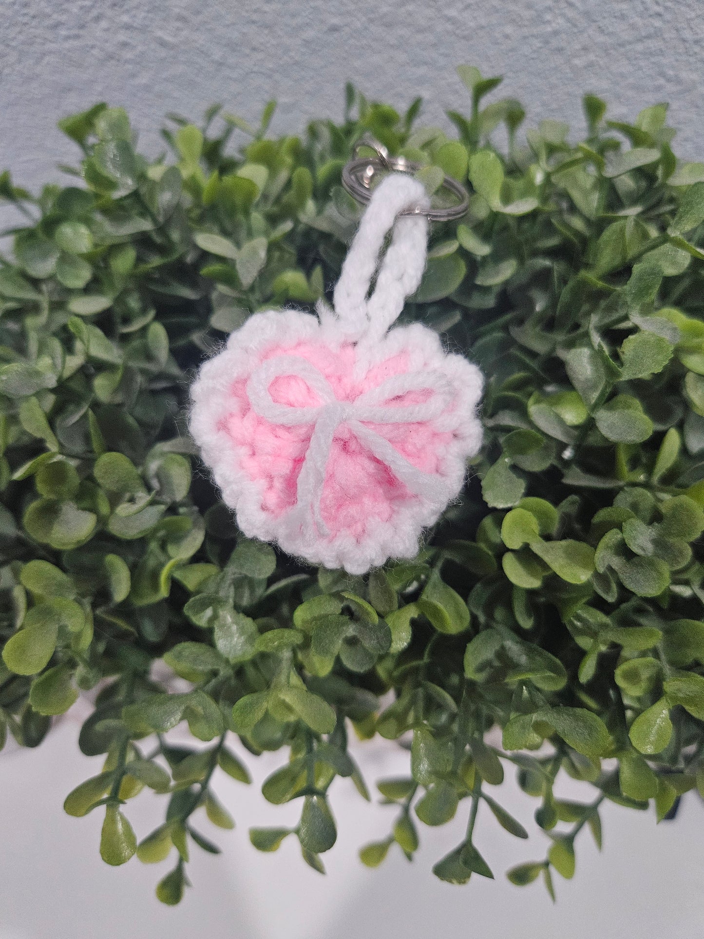 Coquette Heart Keychain