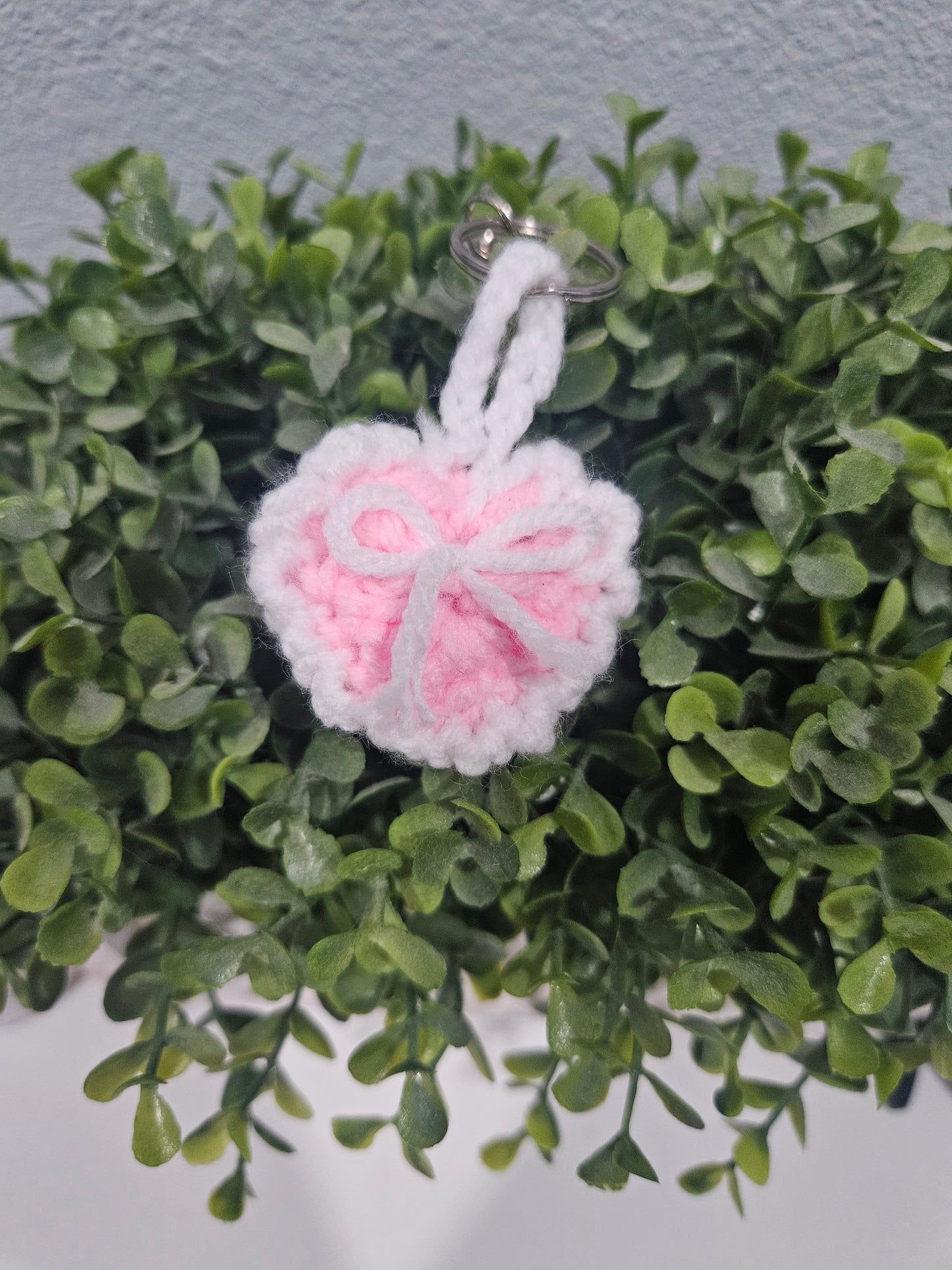 Coquette Heart Keychain