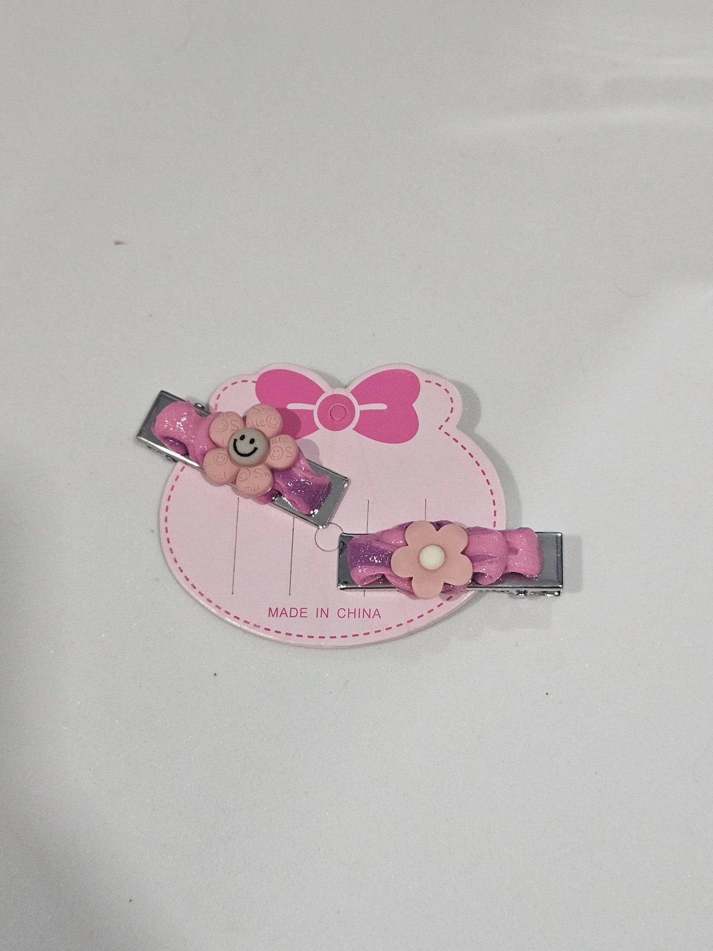 Two Tone Flower decoden hair clip