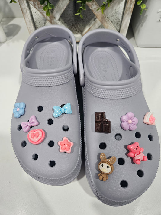 Pink mystery Croc Jibbitz