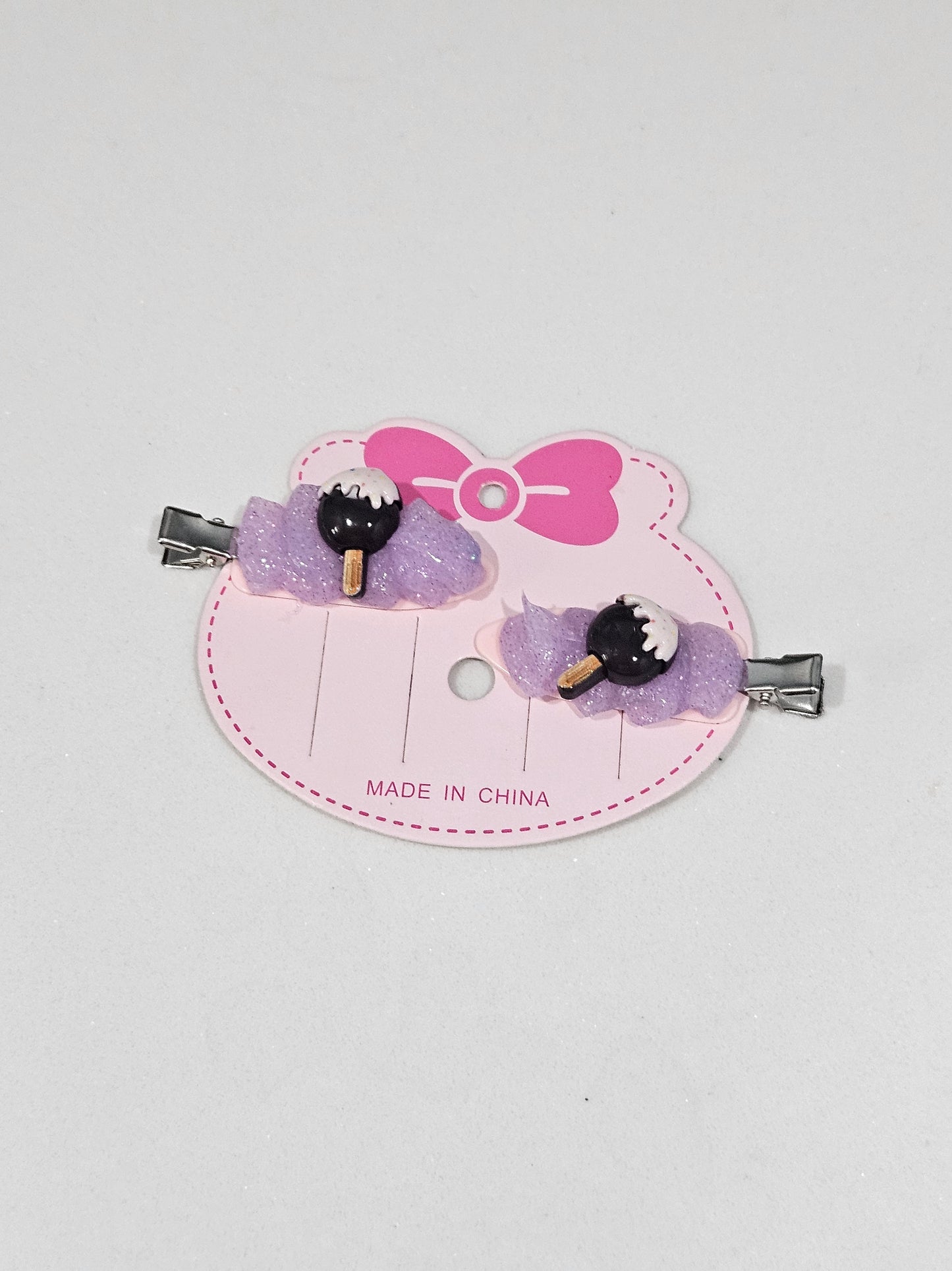 Chocolate popsicle clips