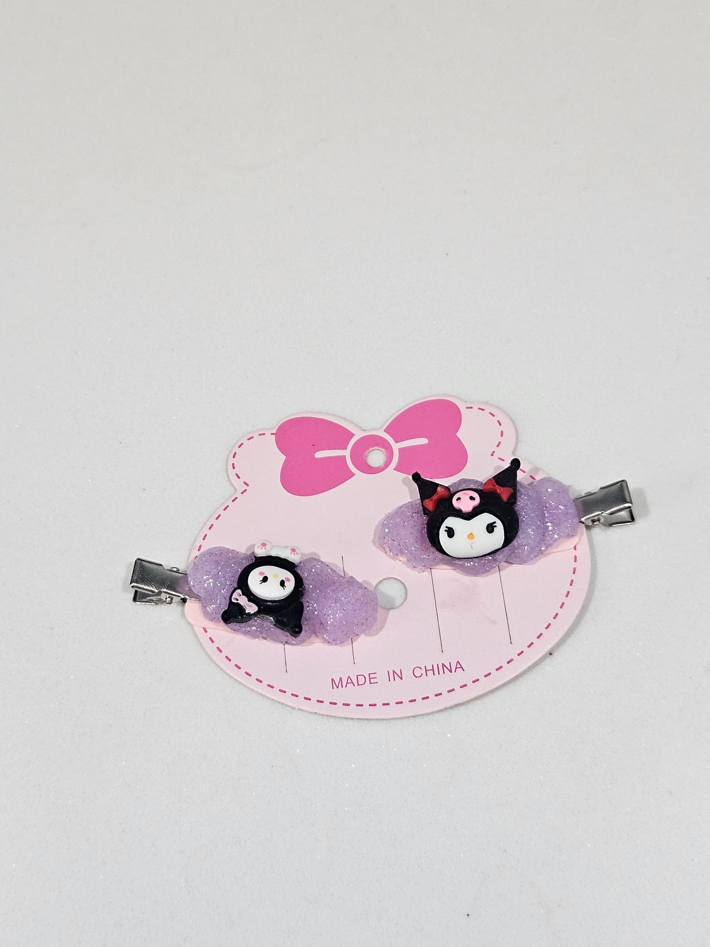 Kuromi wide clips