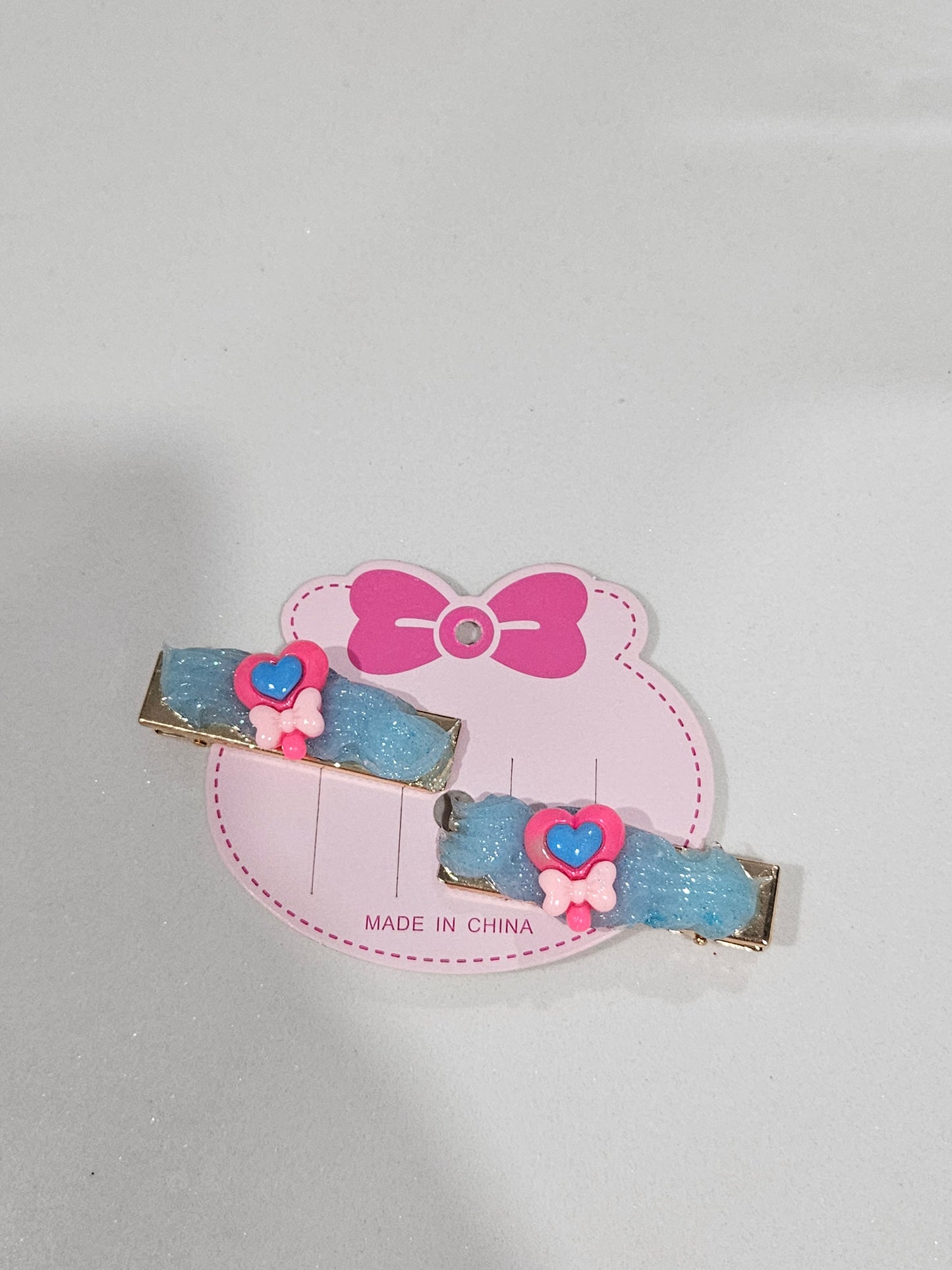 Blue Lollipop alligator clip