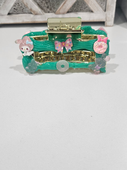 Green Goddess claw clip