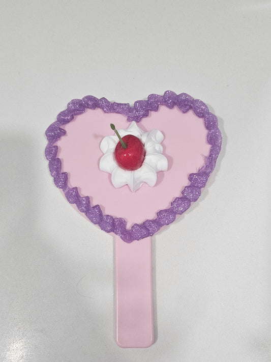 Purple cake mirror