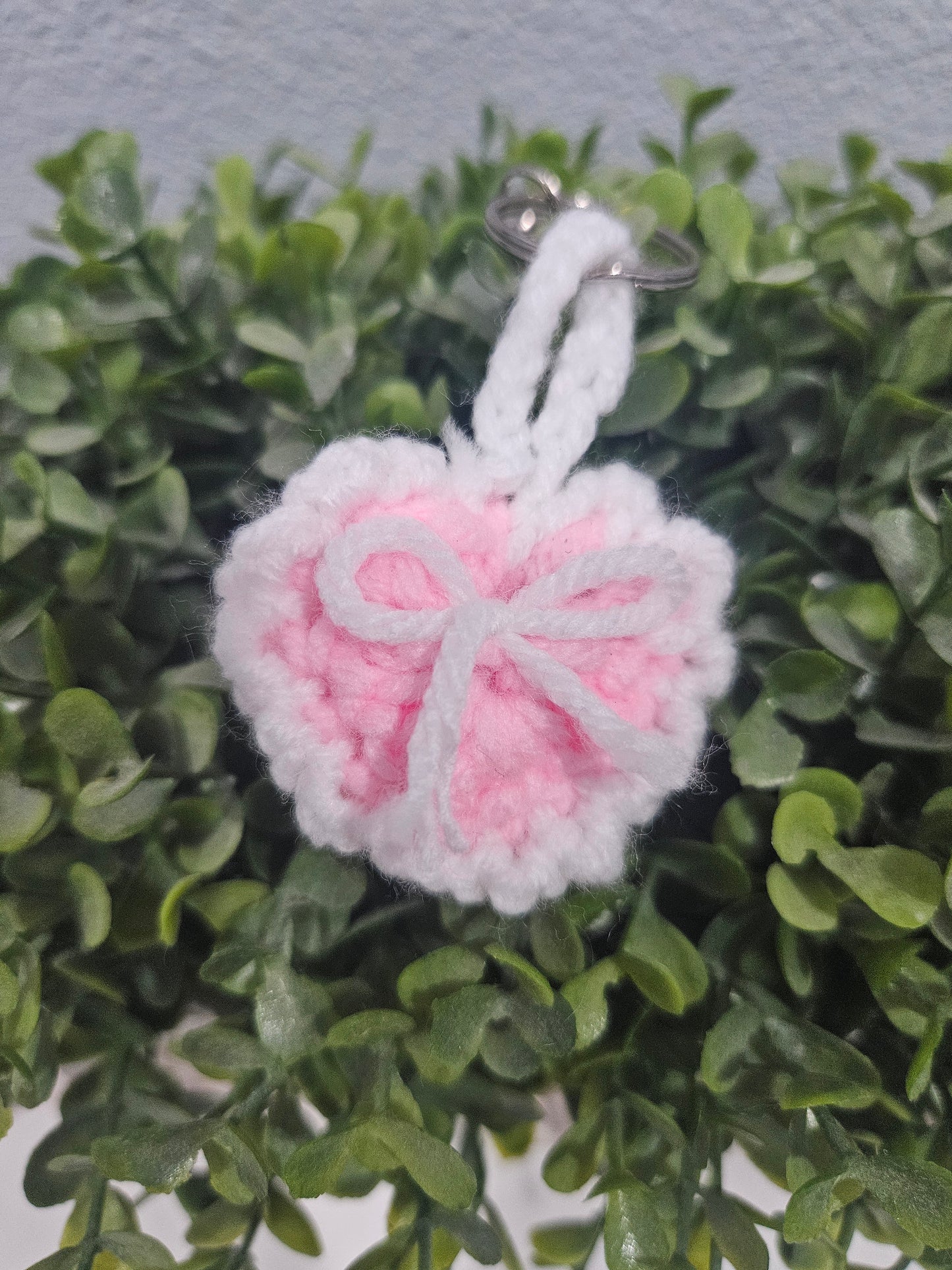 Coquette Heart Keychain
