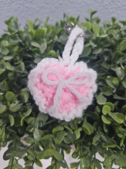 Coquette Heart Keychain